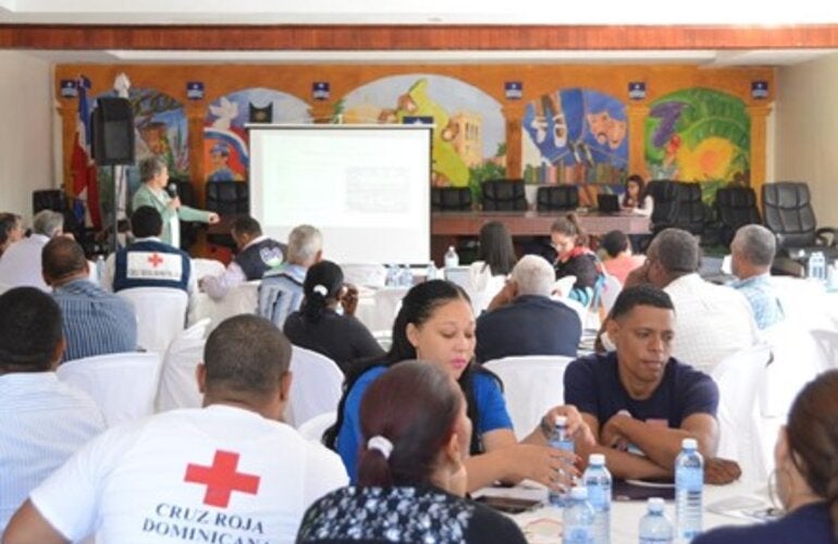 Participantes durante el taller