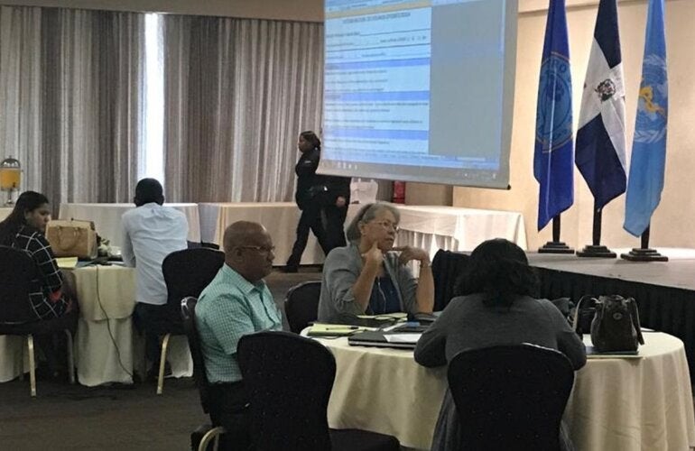 Participantes del taller