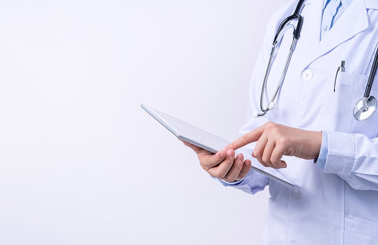 Health worker in a Pharmacy