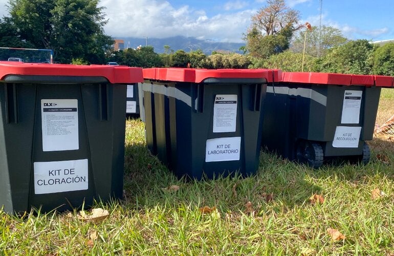 Módulos del sistema de purificación de agua