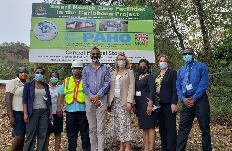 Site visit smart facilities in Grenada