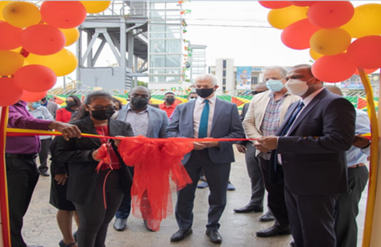 Cutting of the ribbon