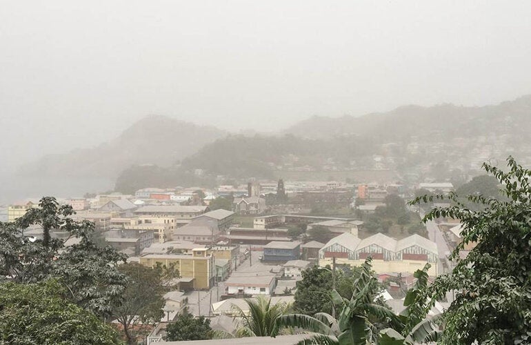 VCT volcano view Kingstown