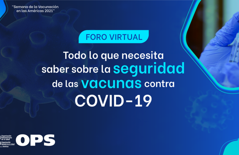El evento se realizó de forma virtual y fue transmitido en vivo por Facebook OPS/OMS Costa Rica