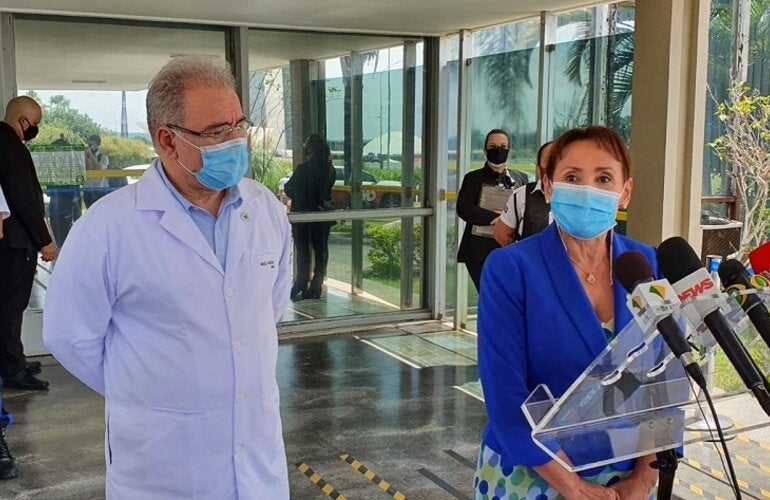 Ministro da Saúde do Brasil e representante da OPAS e OMS no Brasil