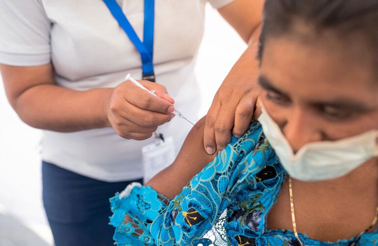 Vaccination against COVID-19 in Guatemala