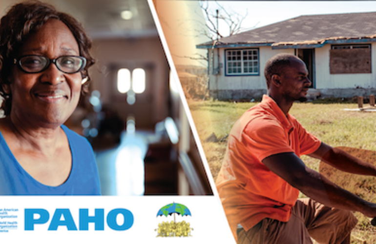 Mujer y hombre del Caribe.