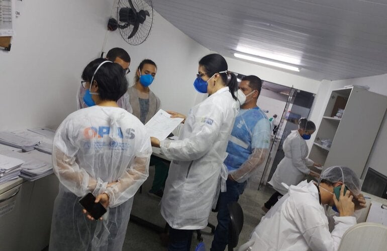 Equipe de especialistas da OPAS já esteve nos municípios de Recife, Gravatá e Vitória de Santo Antão