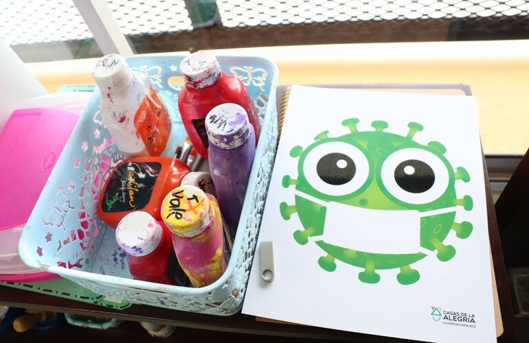 Una de los materiales didácticos utilizados durante las actividades