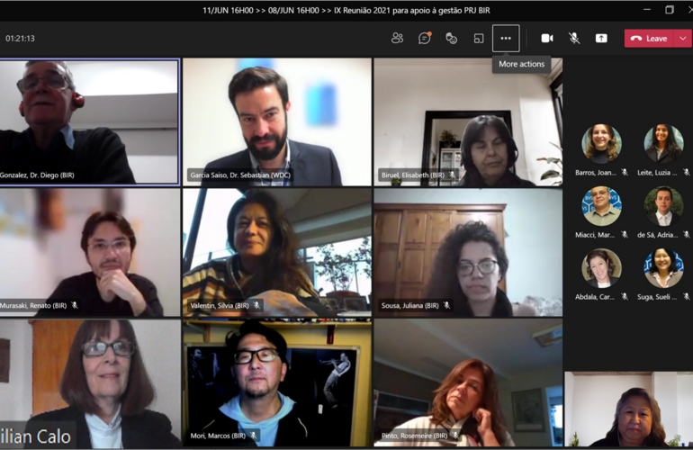 Reunion de proyectos