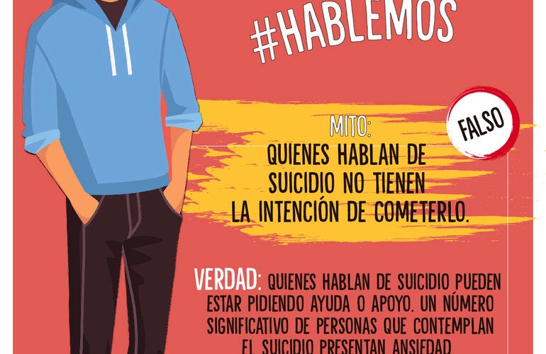 poster prevención del suicidio