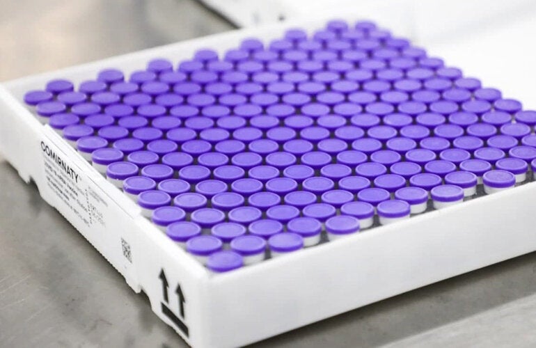 Vaccine shipments to the Americas