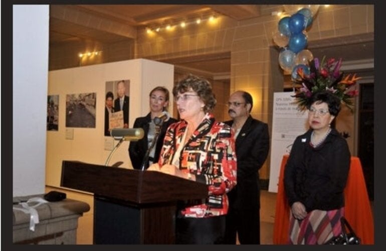 opening of exhibition