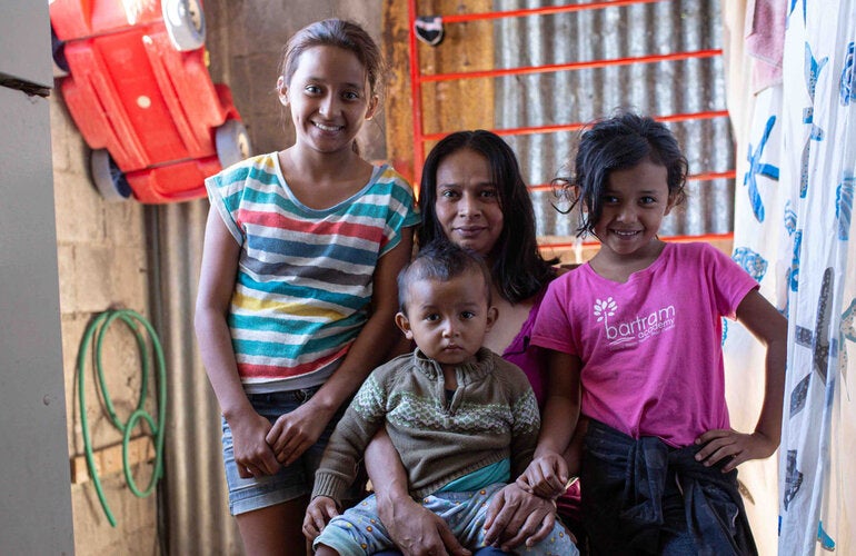 Francisca y su familia - Costa Rica