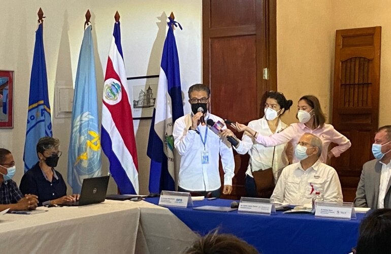 Reunion técnica para planificación de intervenciones cojuntas de malaria en fronteras