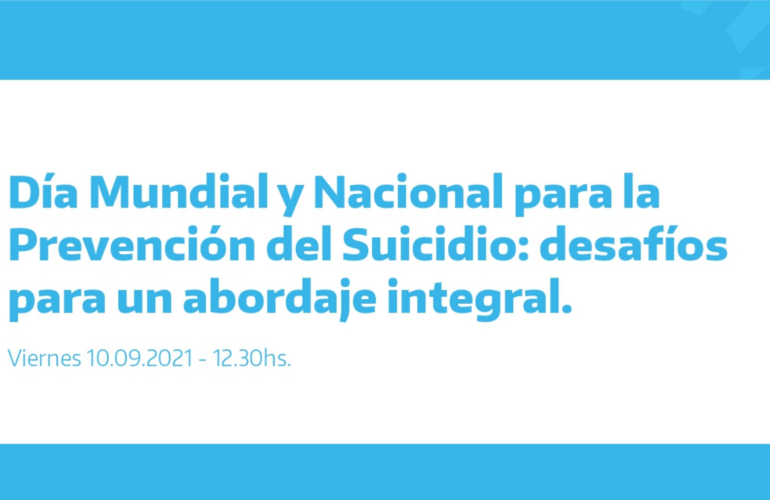 Prevención del suicidio: OPS promueve políticas integrales en Argentina