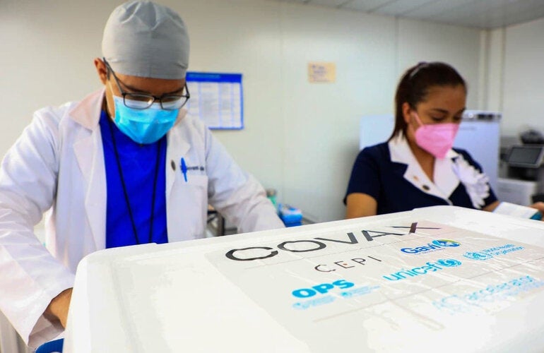 COVX deliveries in the Americas