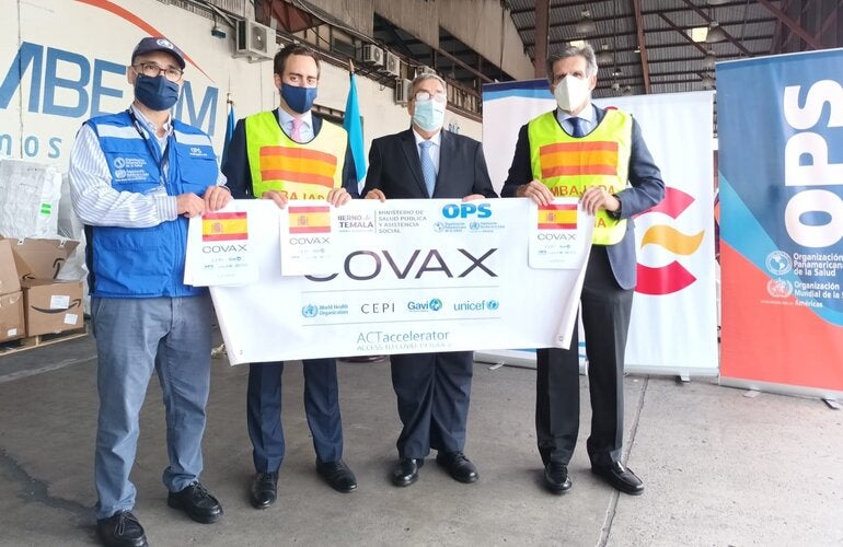 Donación Covax-España