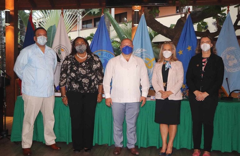 European Union Visibility Event with PAHO/WHO, MoHW, NAO, and the UN