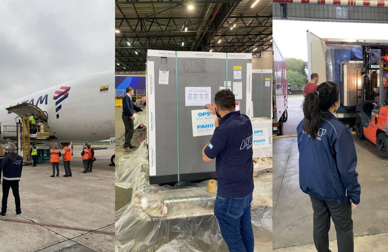 Argentina recibe segunda donación de más de 900 mil vacunas de España a través de COVAX