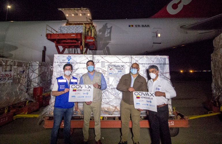 Segundo lote COVAX Venezuela