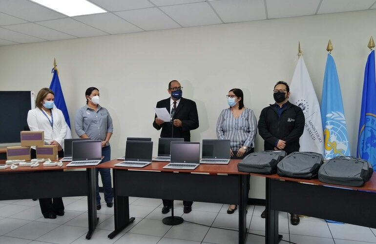 entrega donativo ops 