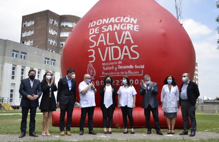 Argentina celebra el Día Nacional del Donante Voluntario de Sangre y promueve la donación voluntaria y habitual