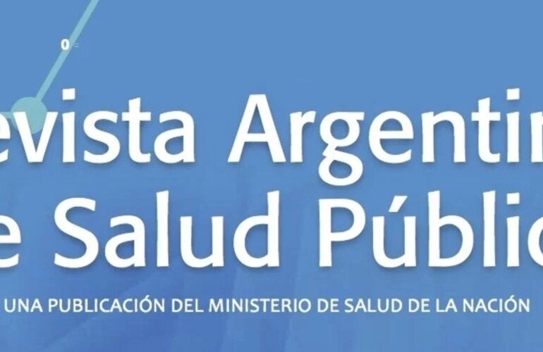 Tapa Revista Argentina de Salud Pública