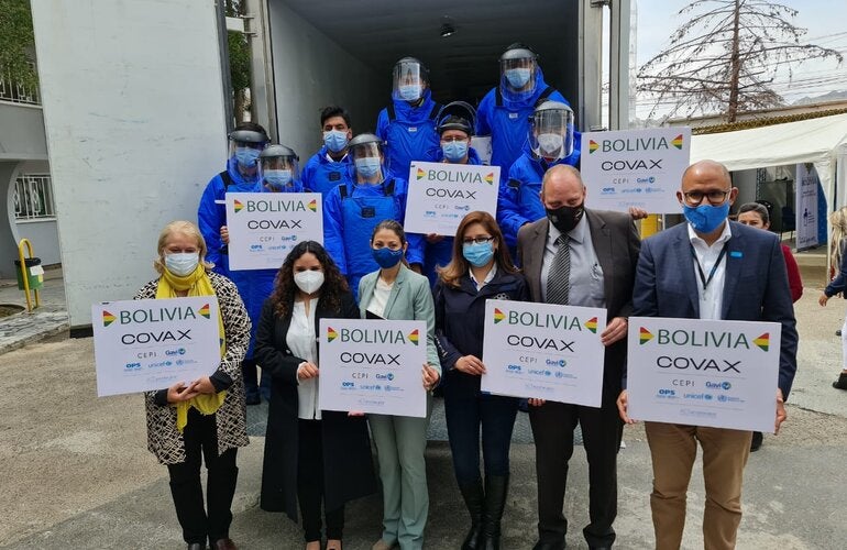 COVAX donación Francia