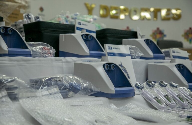 Donacion Oxigenoterapia  Bolivia