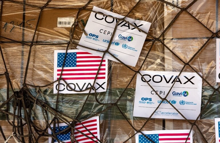 Pfizer Bolivia COVAX