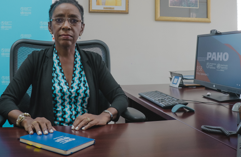 Dr Eldonna Boisson, PAHO/WHO Country Representative for The Bahamas and Turks and Caicos Islands