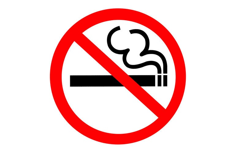 Smoke free areas