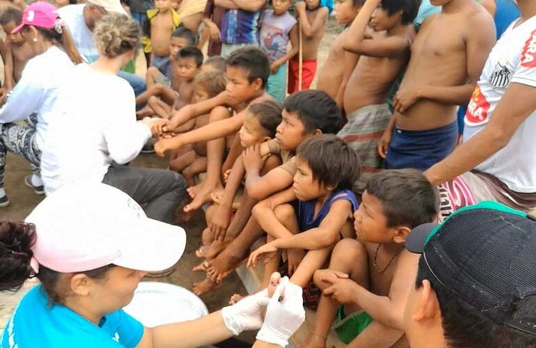 Situación sobre la Tungiasis (enfermedad de la pulgas de arena) en las comunidades indígenas de Brasil