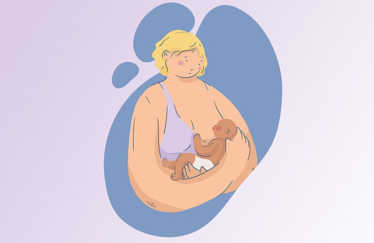 Madre con recién nacido