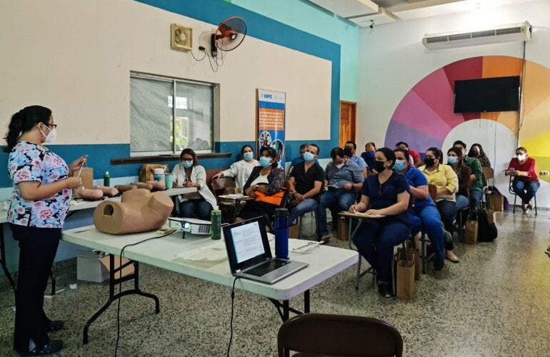 Capacitación Santa Barbara HND