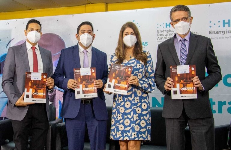 Ministro de Salud, Ambiente, Energía de HND con la PWR