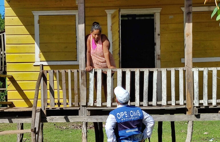 OPS realiza segunda intervención para reducir malaria en Kaukira