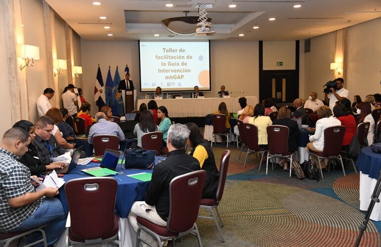 Apertura de taller mhGAP.