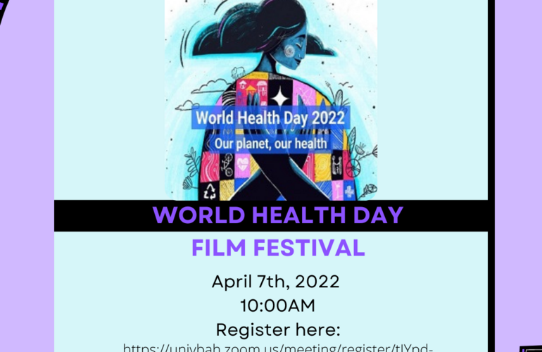 PAHO/WHO The Bahamas hosts World Health Day Film Festival