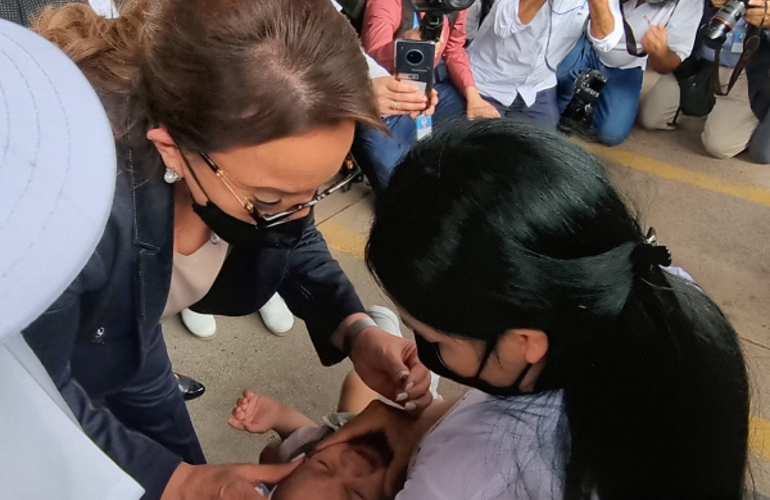 Presidenta inaugura la JNV-D