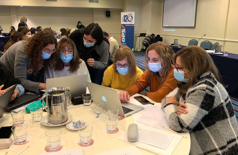 Argentina realizó taller nacional conjunto de epidemiología e inmunizaciones, con apoyo de OPS