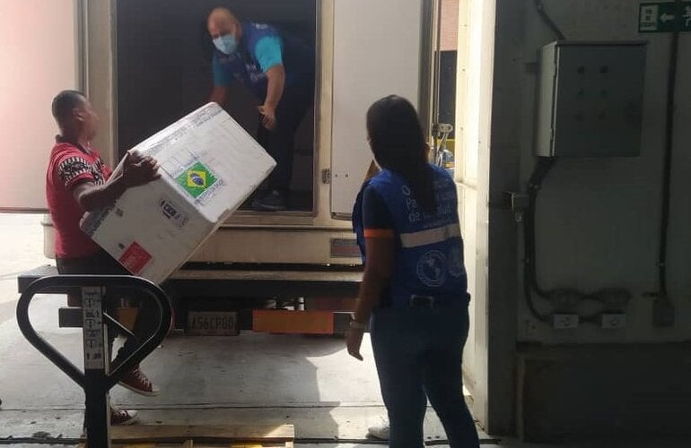 Las vacunas antirrábicas se trasladaron al almacén central de epidemiología del MPPS