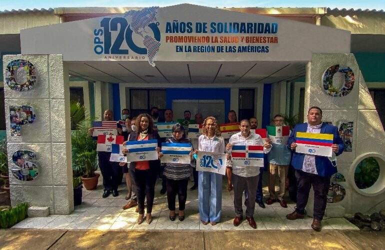 Celebración de 120 aniv con Estados Miembros y MINSA