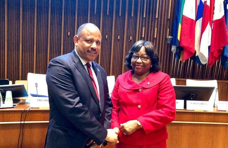 paho director and bahamian moh