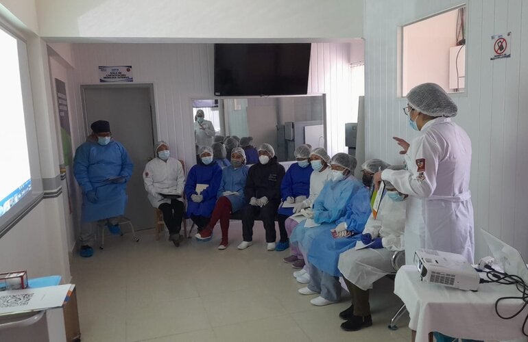 Bolivia grupo de doctores