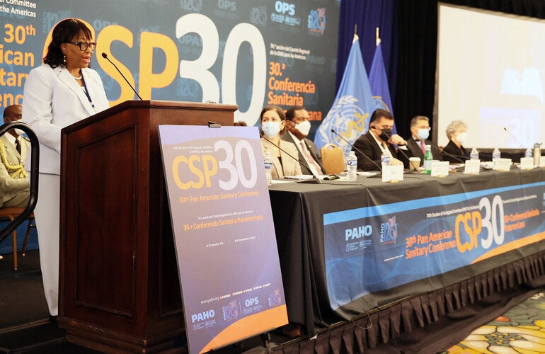 Opening remarks by Dr. Carissa F. Etienne