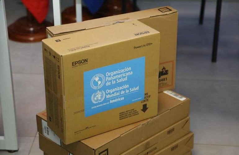 OPS dona equipos tecnológicos al Ministerio de Salud Pública del Ecuador para fortalecer gestión de información sanitaria