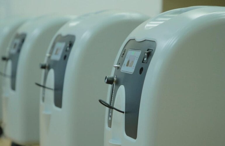 equipos de oxigenoterapia