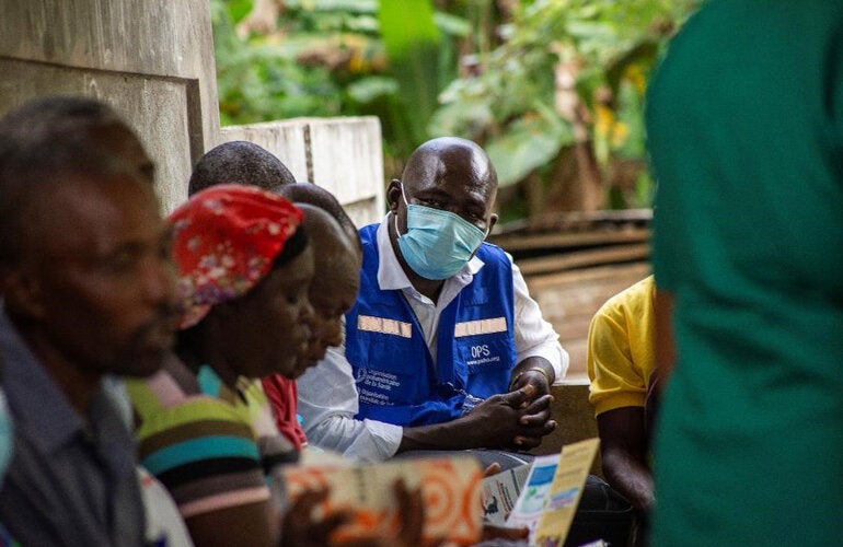 Community engagement in Haiti